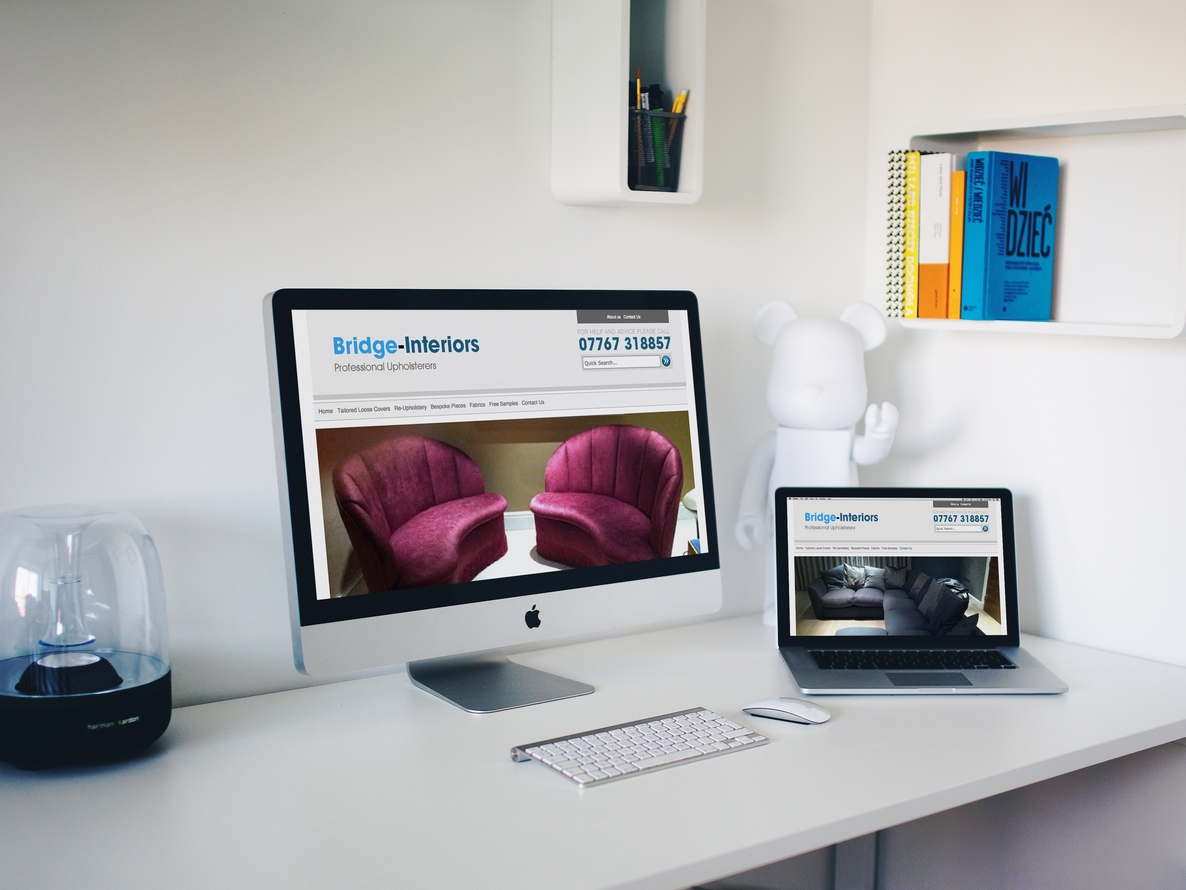 Neil Slinger Upholstery - bridge Interiors - Get To Page One Ltd